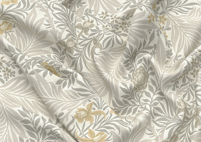 William Morris At Home Larkspur, Flint - Made to Measure Curtains - Image 4